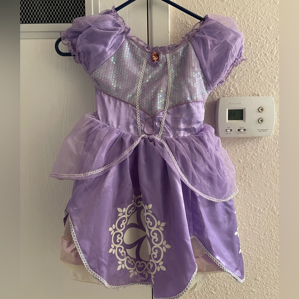 Disney Store Sophia the First Princess dress. Size 2